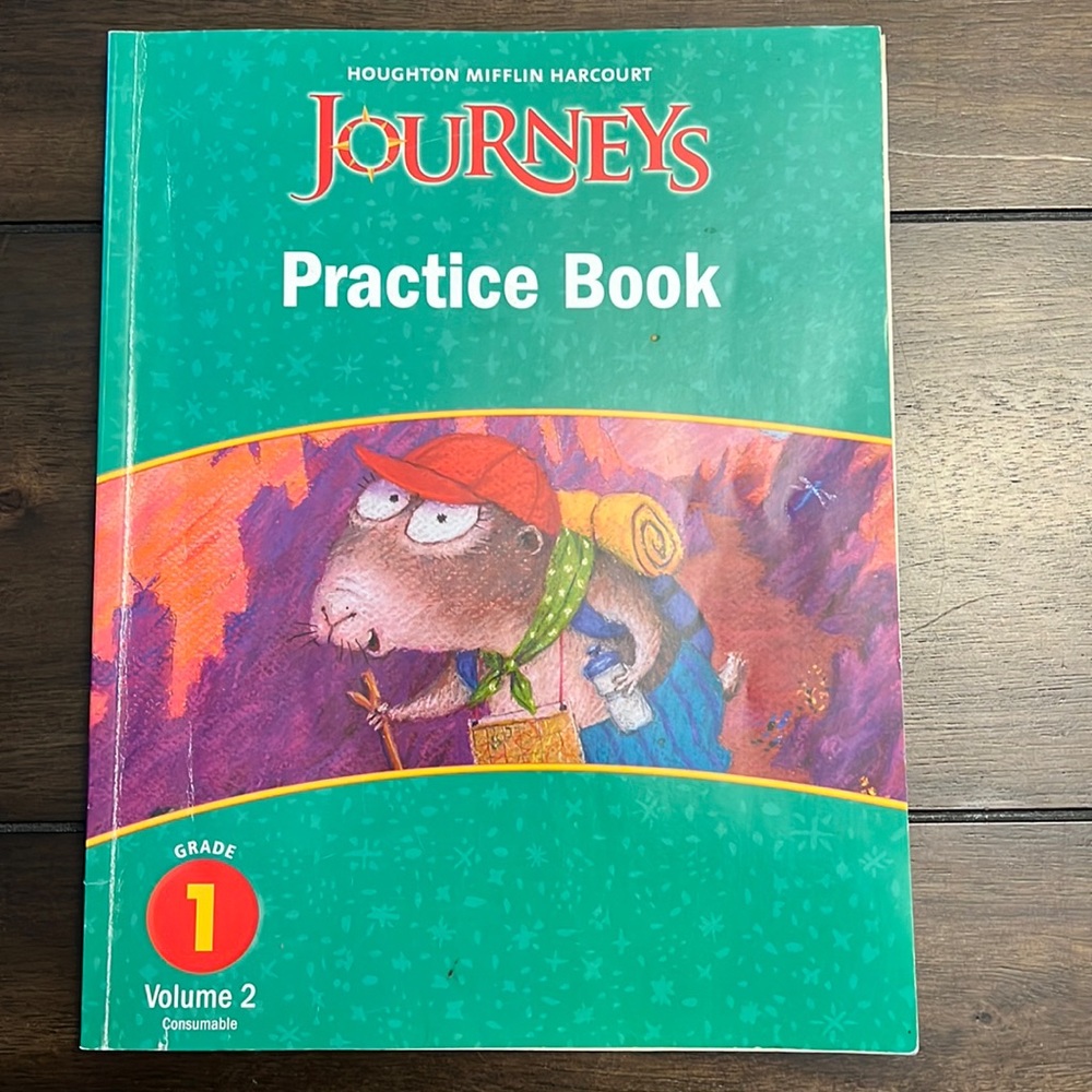 Houghton Mifflin Harcourt Journeys practice book grade 1 volume 2 paperback HMH